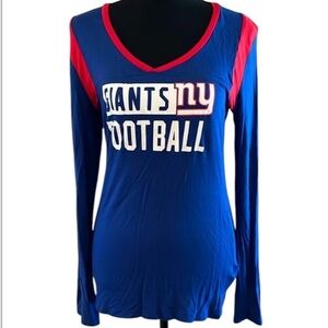 🏈 Fanatics NY Giants Football Long Sleeve Tee Size S